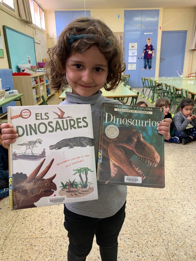 Informació dels dinosaures a P4B